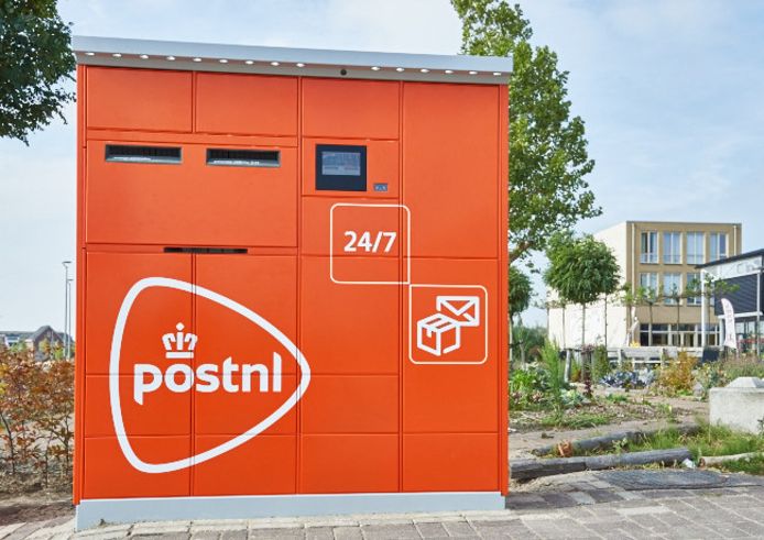 Postnl. Post nl. Посты НЛ. POSTNL logo.