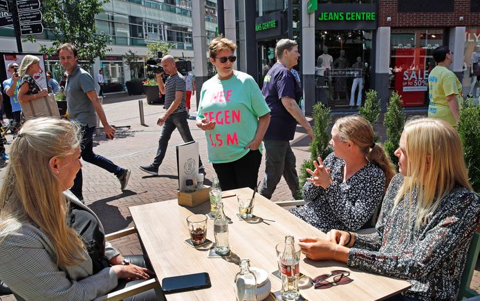 Jarenlang werd het aantal bezoekers van het Spijkenisser centrum via wifi-tellingen bijgehouden.