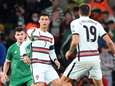 Portugal heeft na gelijkspel in Ierland genoeg aan punt tegen Servië