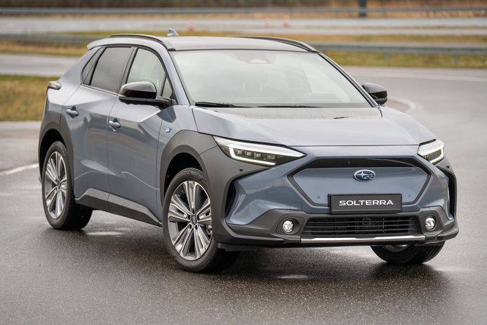 De Subaru Solterra is ontwikkeld in samenwerking met Toyota.