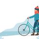 Zo fiets je ook in de winter veilig op je e-bike