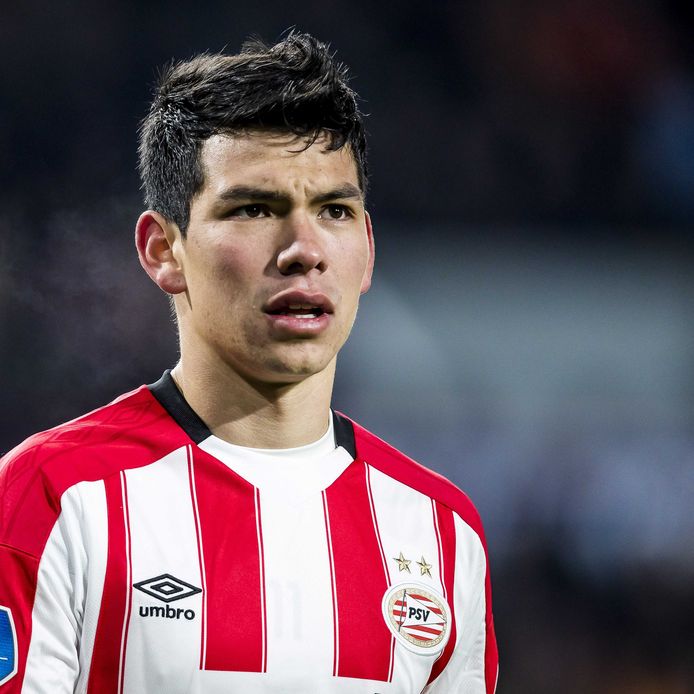 Hirving Lozano, zeven rode kaarten in iets meer dan twee jaar tijd.