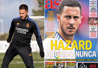 Spaanse pers voert druk op Eden Hazard op voor ‘match van de laatste kans’, maar coach Carlo Ancelotti is gerust: “Eden zal goed spelen”
