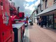 Een defect aan de verwarmingsinstallatie veroorzaakte rookontwikkeling in de technische ruimte van sociale kruidenier De Scharnier in de Nieuwstraat in Mere.