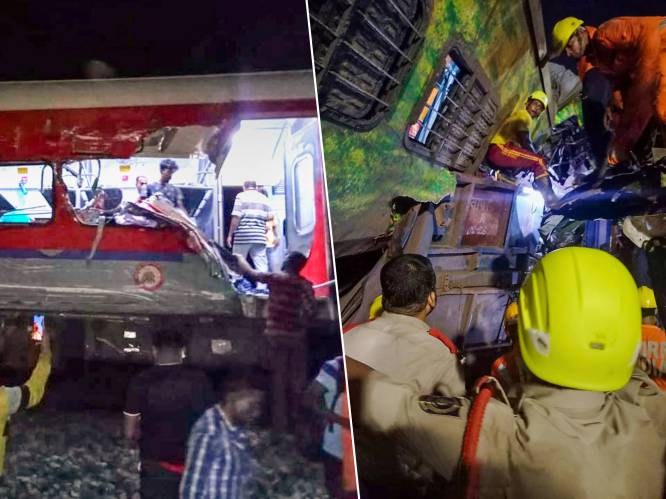 Treinongeluk India: Ruim 200 doden en 900 gewonden na frontale botsing

