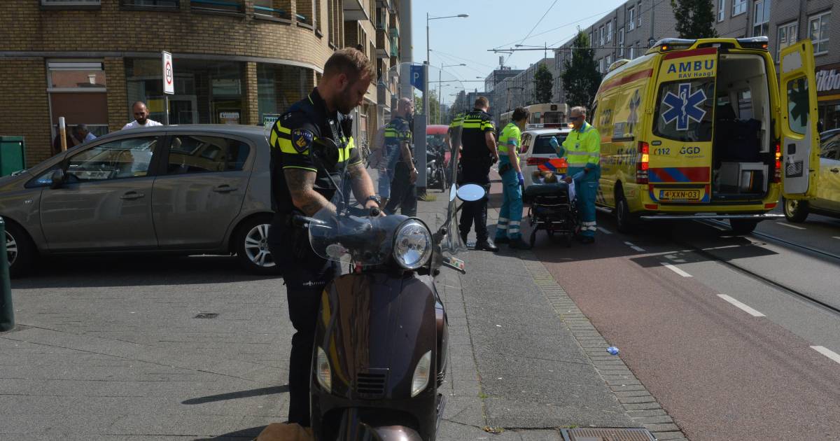 vrouw gewond bij aanrijding in de hobbemastraat den haag ad nl