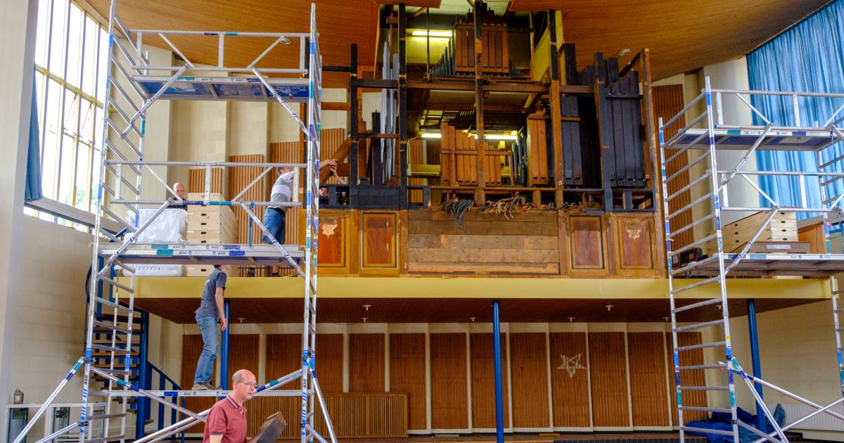 Orgelpijpen uitdeuken na vandalisme: ‘Maar dan is de klank weer prachtig’
