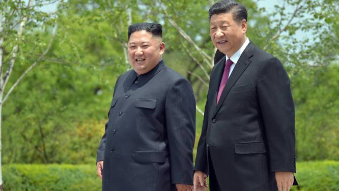 Chinese president Xi Jinping stelt Noord-Koreaanse dictator Kim Jong-un voor om samen te werken aan wereldvrede