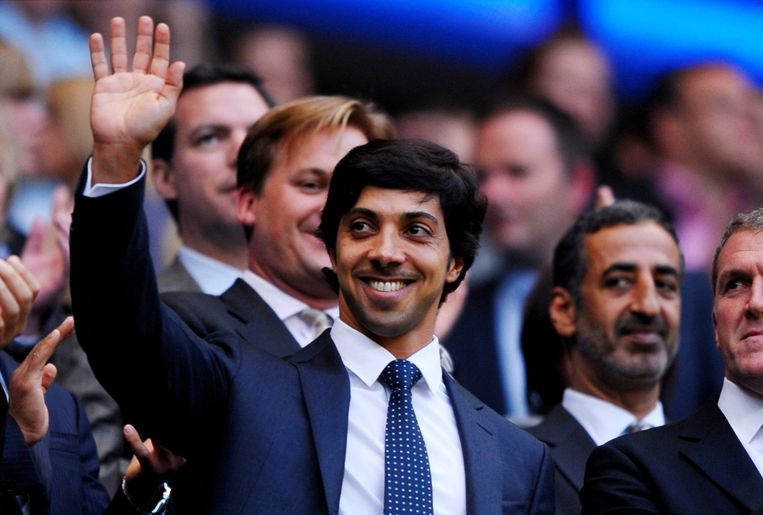 Sjeik Mansour bin Zayed al Nahyan staat aan het hoofd van de City Football Group. Beeld Action Images