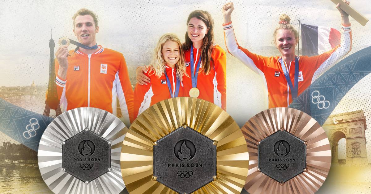 🥇🥈🥉 Medaillespiegel Olympische Spelen 2024 TeamNL ingehaald door