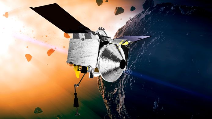 Zondag 24 september zal OSIRIS-REx 250 gram staal van de asteroïde Bennu richting de aarde schieten.