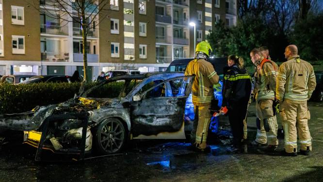 Auto's uitgebrand in Vlaardingen en Schiedam, sprake van brandstichting