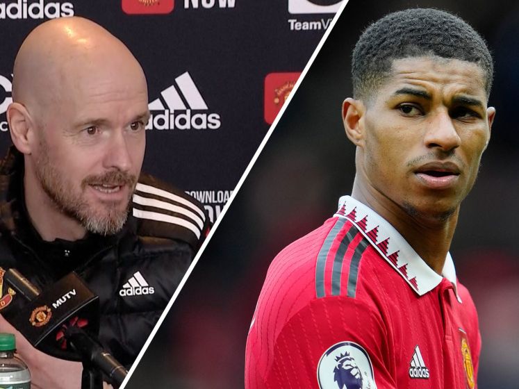 Ten Hag over Rashford: 'Ik ben geen Harry Potter'