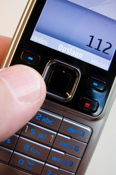 'Invalide' thuisloze belt 112 voor lift naar opvang