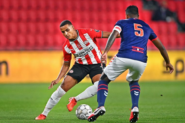 Mohamed Ihattaren, toptalent van PSV, werd onlangs uit de A-selectie gezet. Beeld 