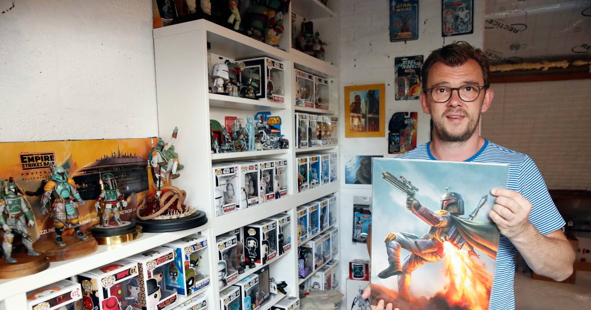 Christophe Stienlet verzamelt alles van 'Star Wars': moet inhouden om niet elke dag op zolder met mijn mannekes te spelen” | Showbizz | hln.be