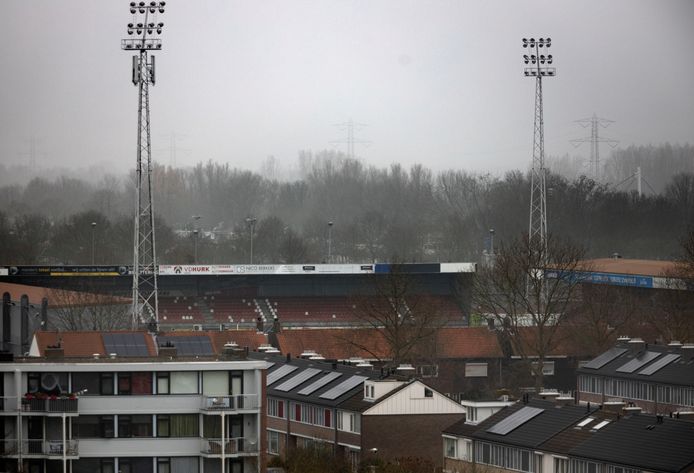 Het stadion van Helmond Sport.