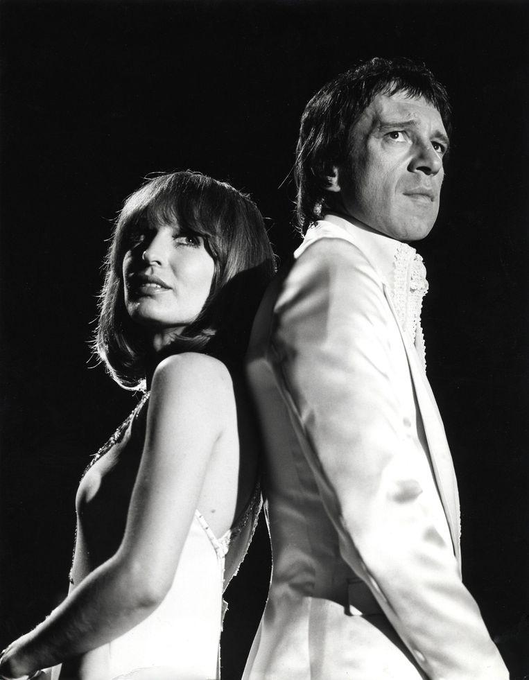 Ramses Shaffy met Liesbeth List, ca. 1974. Beeld Studio Harry Pot