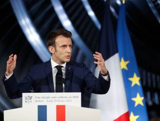 Macron wil tot 14 nieuwe kerncentrales bouwen tegen 2050