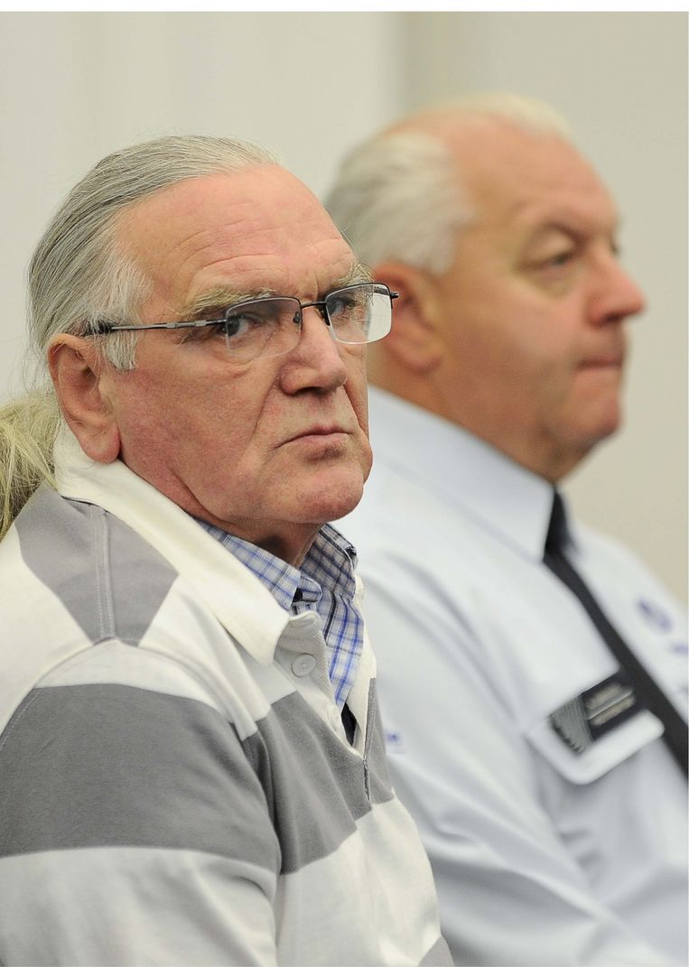 ‘De psychiaters omschreven Pierret als een sadist en een manipulator.' (Foto: Claudy Pierret tijdens het proces over de moorden op Marie-José De Nocker en Yolanda Prinsen in 2011.) Beeld PHOTONEWS
