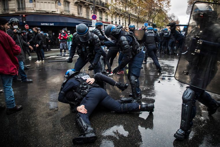 Amnesty kritisch over arrestaties tijdens protesten in Parijs