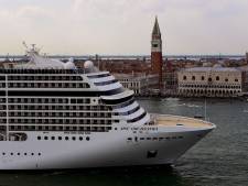 Grote cruiseschepen verbannen uit beschermde binnenstad Venetië