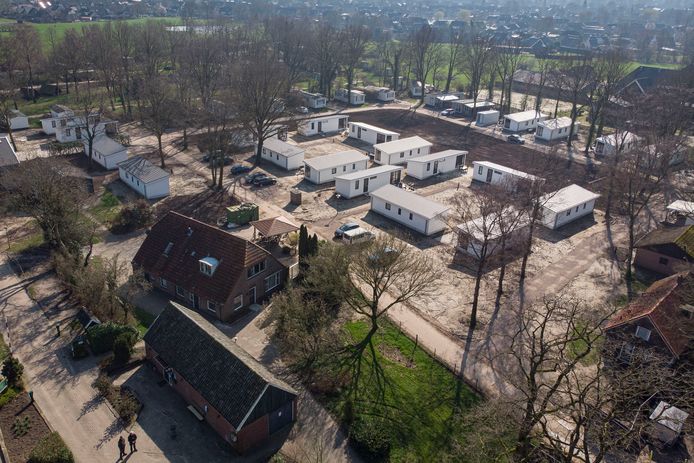 De camping Blekkenhorst in Den Ham, met tweehonderd Oekraïense vluchtelingen, is een voorbeeld van een flinke uitgave van de gemeente voor de opvang.