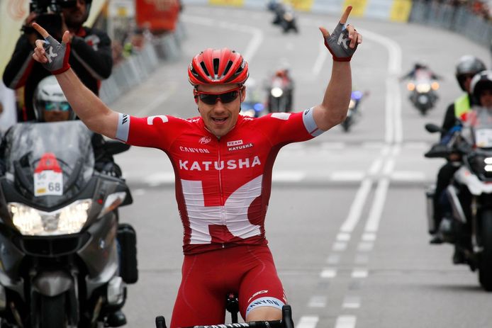 Alexey Tsatevich won in 2016 een rit in de Ronde van Catalonië.