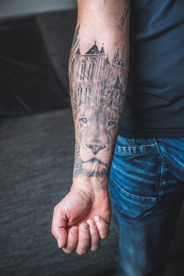 IN BEELD. Zo fier op Gent én hun tattoo deze Stroppendragers lieten