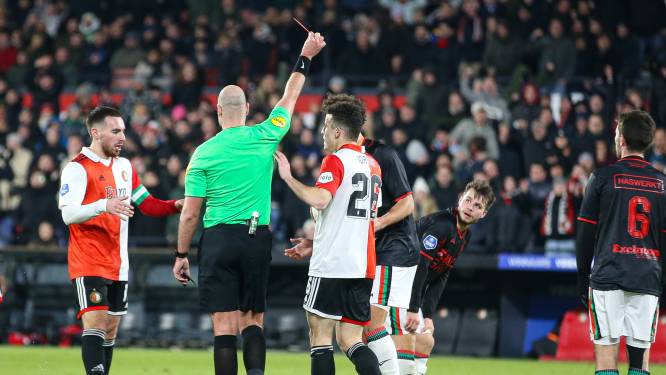 Aanklager eist alsnog één wedstrijd schorsing voor NEC-verdediger Sandler na rode kaart tegen Feyenoord