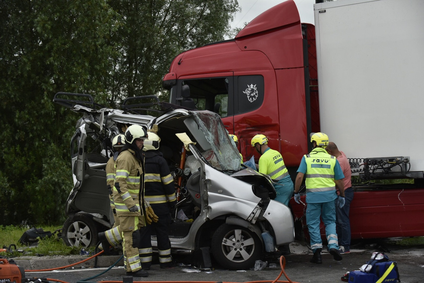 Zwaar Ongeluk Op De N210 In Ijsselstein Foto Ad Nl