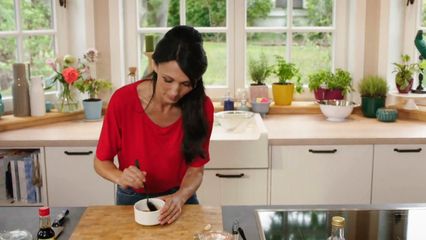 2. Granola met chocolade & wraps met wokgroenten en kalkoenblokjes