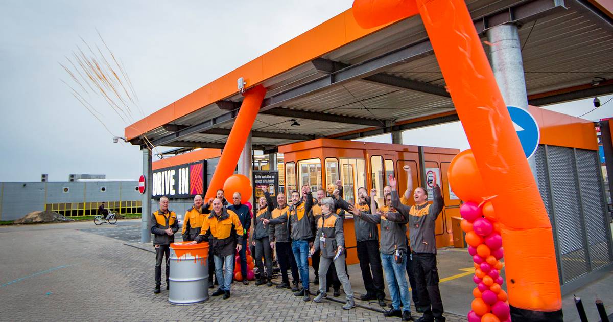 Hornbach Wateringen opent drivein ‘Tijd is geld, zeker bij die