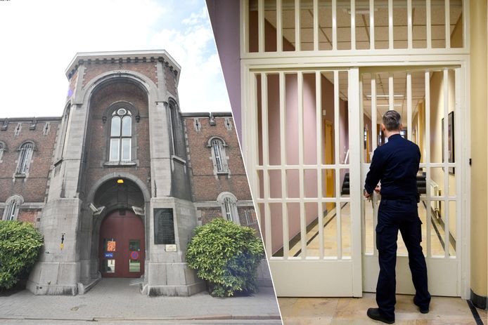 Rachid B.  liep stage als cipier in de gevangenis van de Begijnenstraat in Antwerpen.