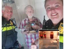 Agenten bieden hulpbehoevende man de helpende hand en halen zelfs boodschappen voor hem