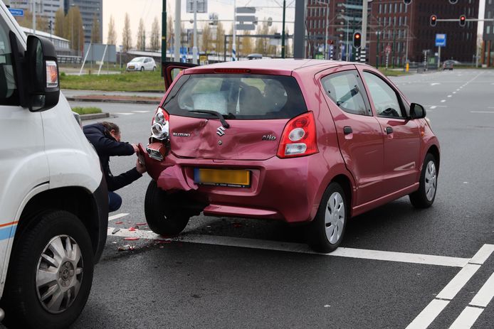 Door het ongeval ontstond er de nodige verkeershinder richting Rijswijk.