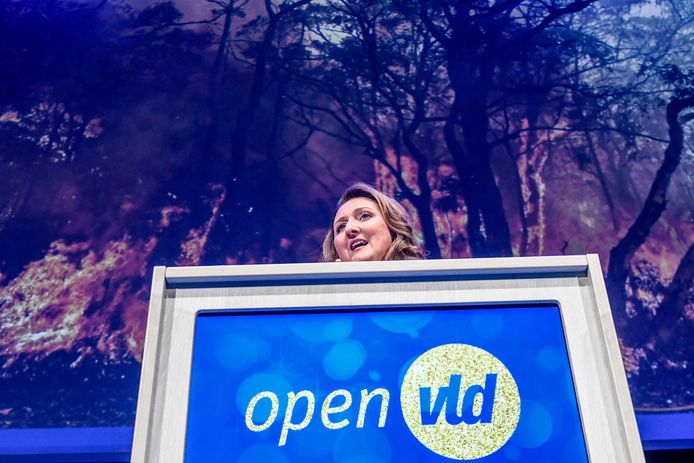 Huidig voorzitter van Open Vld Gwendolyn Rutten.