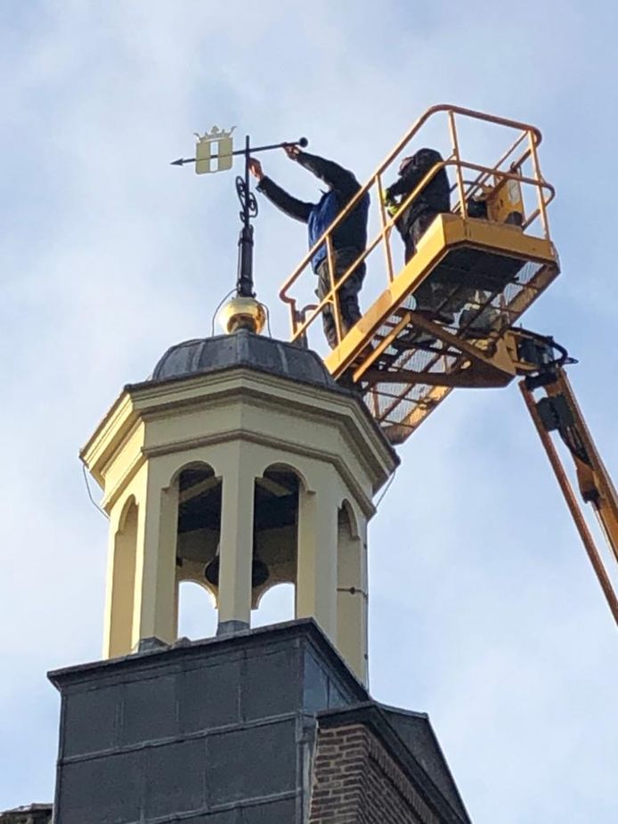 Ook de kerkklokken van Geervliet klinken tijdens de jaarwisseling.