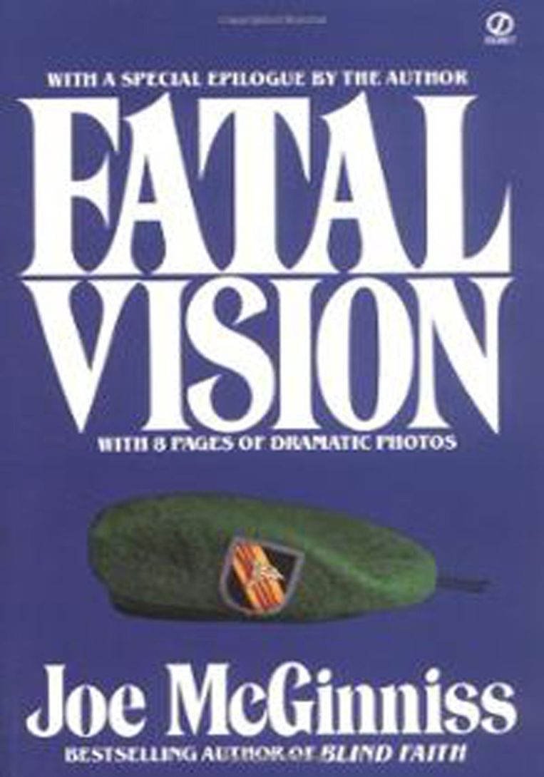 De cover van McGinniss' Fatal Vision. Beeld ap