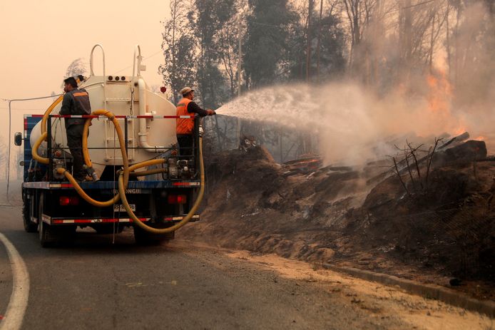 22 doden bij meer dan 250 bosbranden in Chili