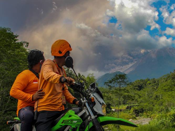 Merapi-vulkaan opnieuw uitgebarsten op Indonesisch eiland Java