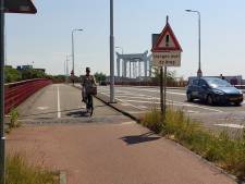 Het wordt heet: nu al langzaam rijden op brug over Oude Maas