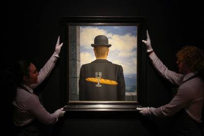 ‘L’ami intime’ van Magritte onder de hamer voor ruim 39 miljoen euro