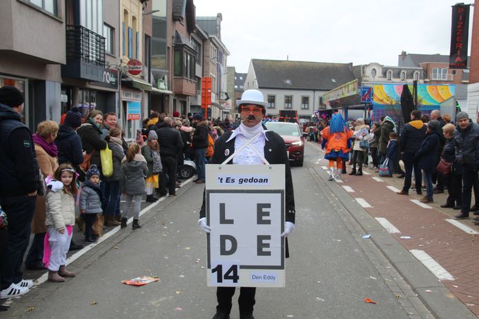 Ook dit jaar zal Prins Eddy geen carnavalsstoet openen in Lede.