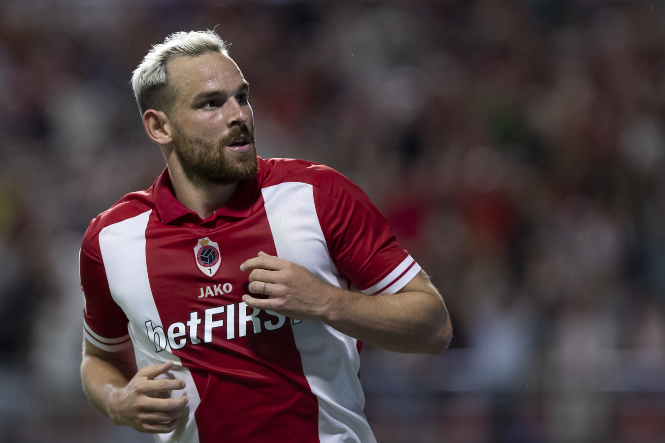 Vincent Janssen matchwinner voor Royal Antwerp bij debuut in Champions