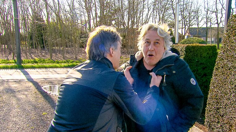 Luk Alloo en Eddy Planckaert in 'Alloo bij...' Beeld vtm
