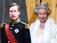 Links: koning Albert I. Rechts: koningin Elizabeth.