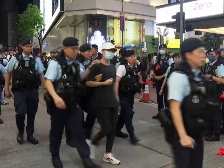 Arrestaties in Hongkong om herdenking bloedbad in 1989