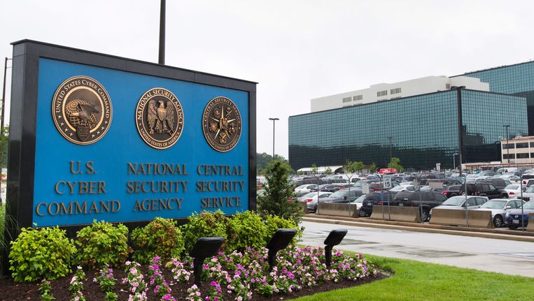 Het hoofdkwartier van de NSA in Maryland Beeld EPA