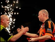 Van Gerwen verslaat Van Barneveld, Wright verzuimt nummer één van de wereld te worden